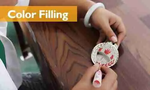 5 lapel pins color filling process at ilapelpin com china lapel pins factory cheap enamel pins supplier