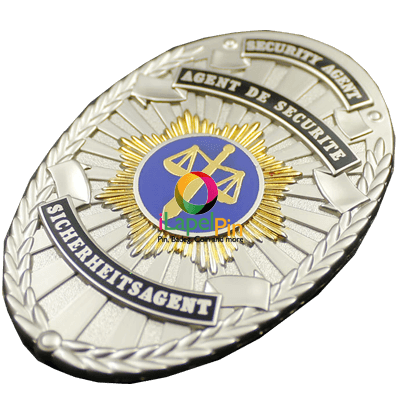Custom Name Badges Police Badges - China Custom Name Badges Factory Police Badges 1