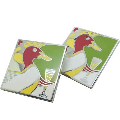 hard enamel lapel pins custom enamel pins supplier square shape lapel pins china ilapelpin.com 3