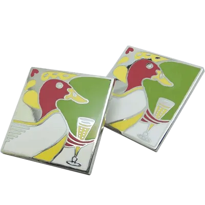 hard enamel lapel pins custom enamel pins supplier square shape lapel pins china ilapelpin.com 3