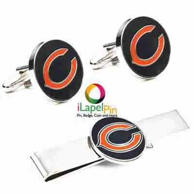 cufflinks and tie clips manufacturers - iLapelPin.com China Cufflinks and tie clips factory 2