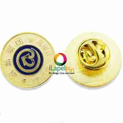 gold lapel pin shirt pins - iLapelpin.com 1