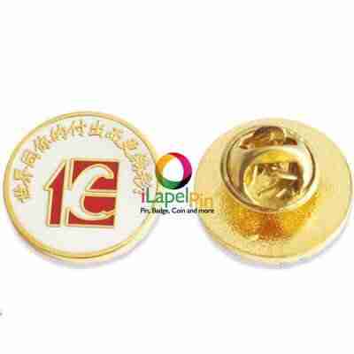 gold pins custom enamel pins - iLapelpin.com 2