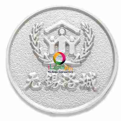 silver pins award pins - iLapelpin.com 2