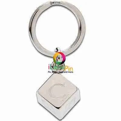 Monogram Keychain China Custom Keychains Factory - iLapelpin.com 1