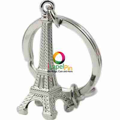 Monogram Keychain China Custom Keychains Factory - iLapelpin.com 2