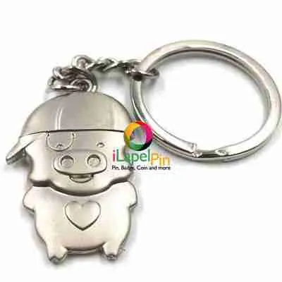 Personalised Keyrings China Custom Keychains Factory - iLapelPin.com 1