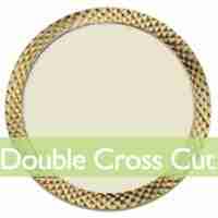 12 Challenge Coin Double Cross Cut Edge - iLapelpin.com