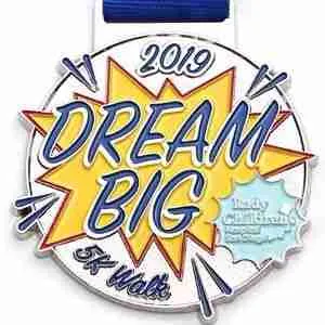Custom Fun Walk Medals from China Medal Factory 1